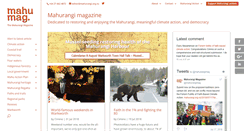 Desktop Screenshot of mahurangi.org.nz