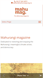 Mobile Screenshot of mahurangi.org.nz