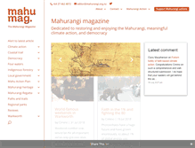 Tablet Screenshot of mahurangi.org.nz